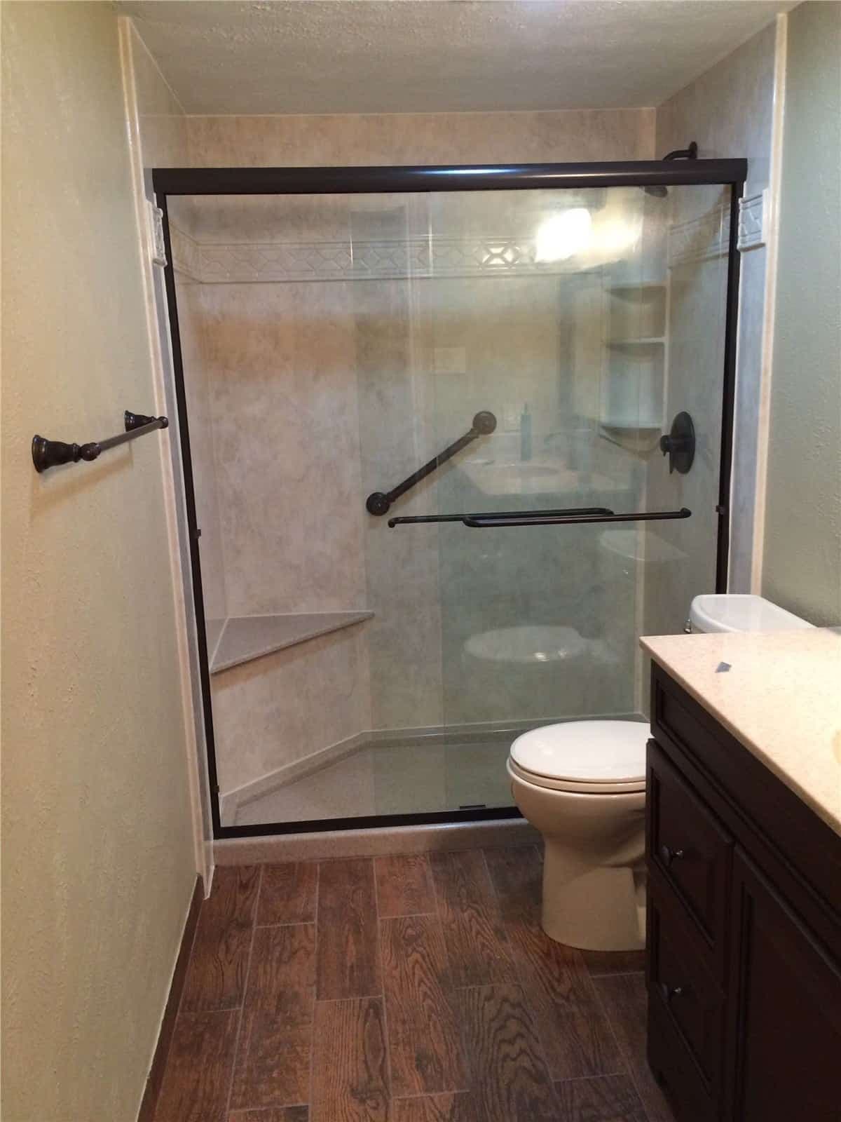 Tub to Shower Conversion